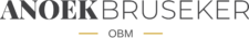 Anoek Bruseker OBM logo gouden lijn